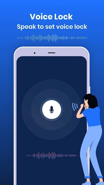 Voice Lock : Speak to Unlock .